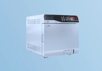 RUNDA sterilizer representing the launch of the Infection Control division