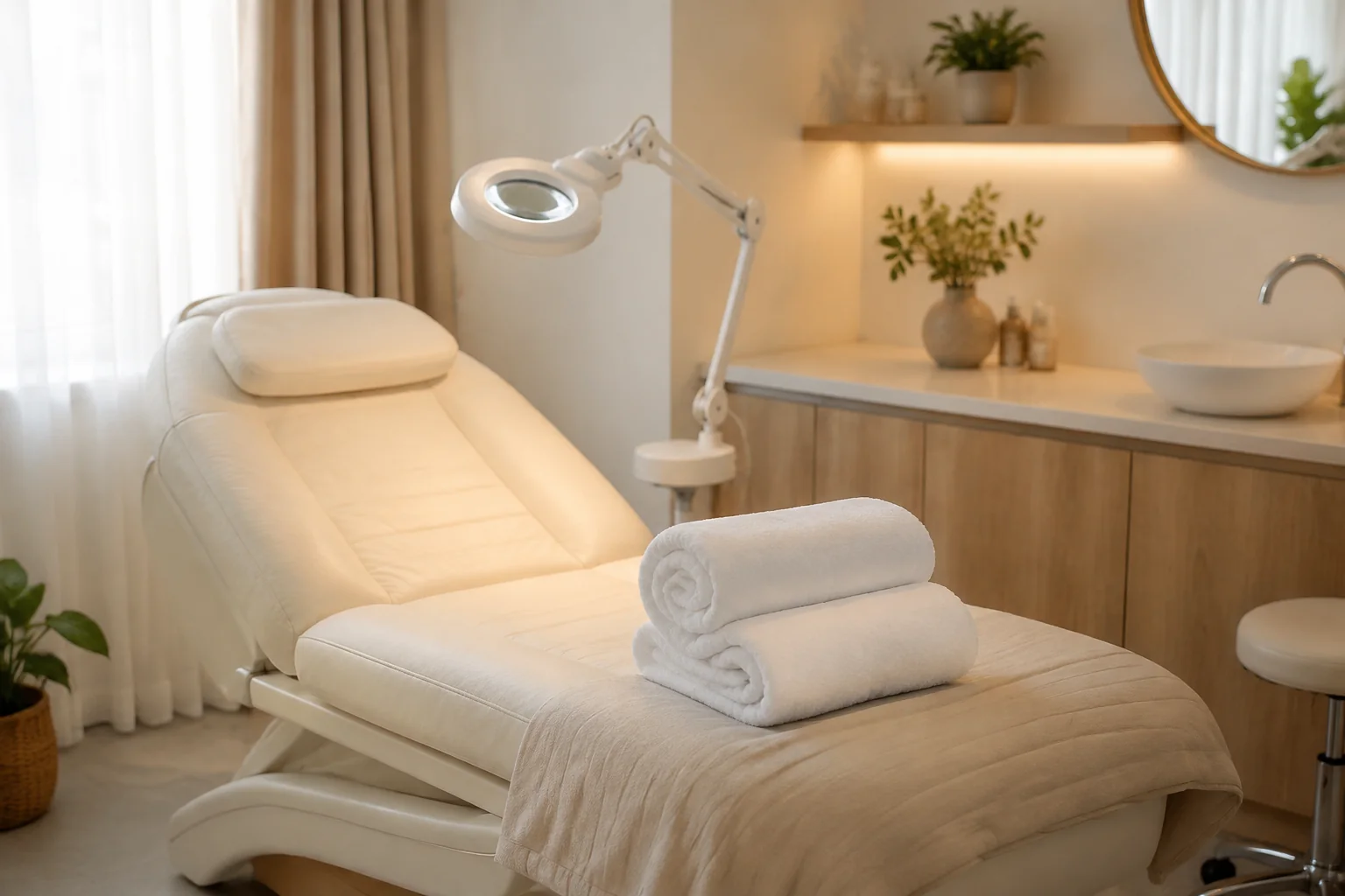 Beauty & Aesthetics illustrative setting