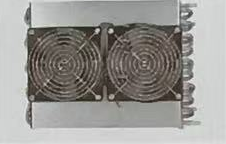 RUNDA 8A brochure photograph of the exhaust condenser with two cooling fans